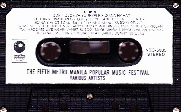 Various - The Fifth Metro Manila Popular Music Festival Tape