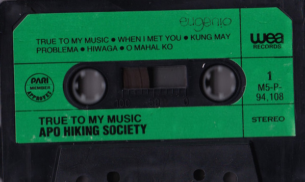 Apo Hiking Society - True To My Music Tape