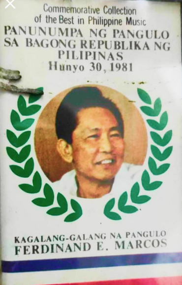 Ferdinand E. Marcos - Panunumpa Ng Pangulo Sa Bagong Republika Ng Pilipinas (Hunyo 30 1981)