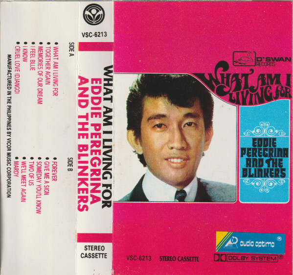 Eddie Peregrina & The Blinkers - What Am I Living For Jcard