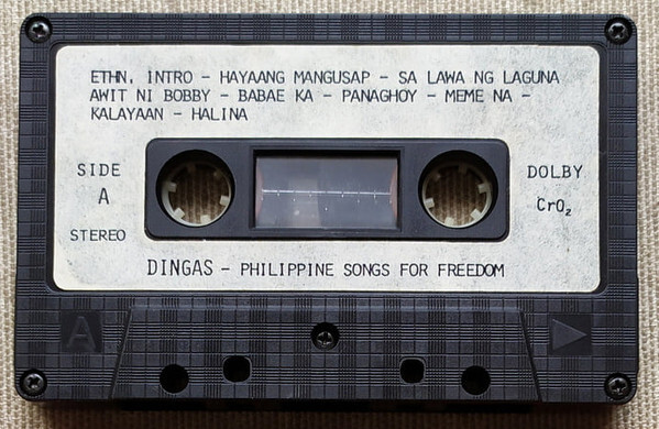Jess Santiago, Paul Galang, Susan Fernandez - Philippines - Songs For Freedom Tape