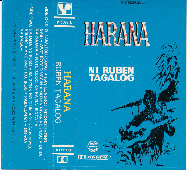 Ruben Tagalog - Harana Ni Ruben Tagalog Jcard