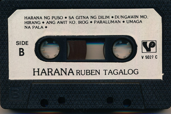 Ruben Tagalog - Harana Ni Ruben Tagalog Tape