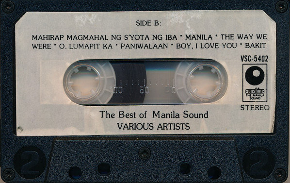 Various - The Best of Manila Sound Tape